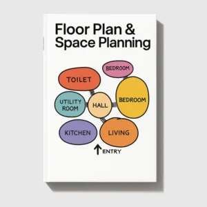 Floor plan and space planning book
